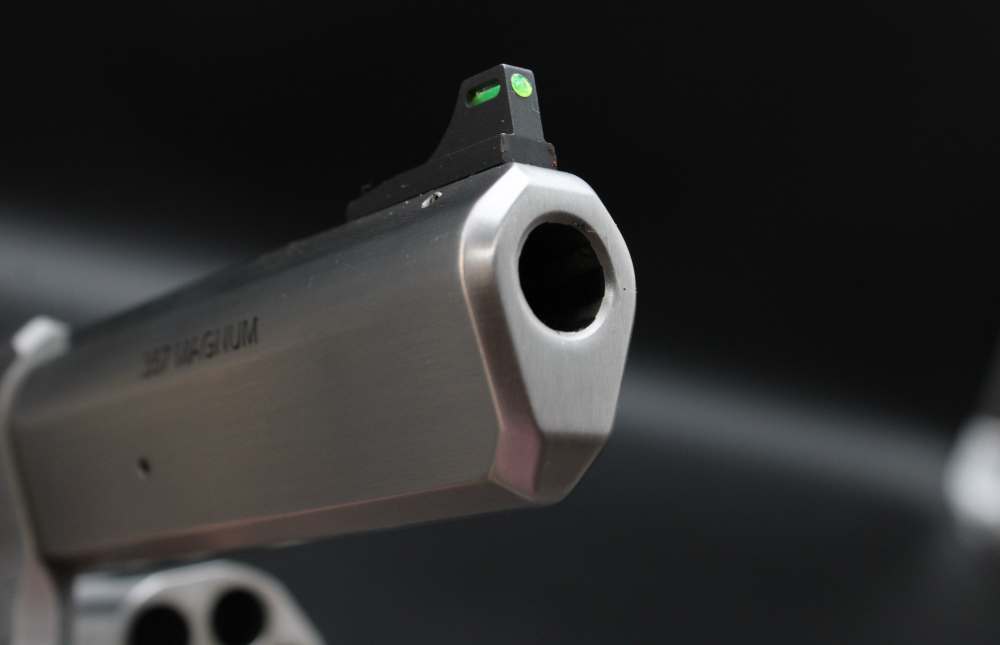 Kimber K6s DA/SA Target .357 Mag 4" 6 Shot Wood Grip Stainless GFO Sights-img-18