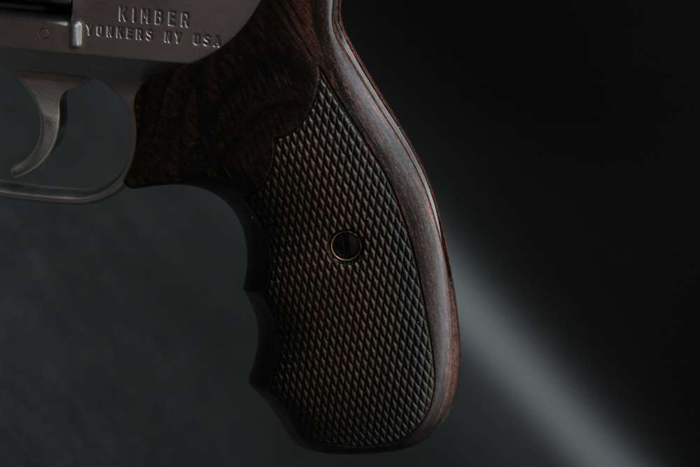 Kimber K6s DA/SA Target .357 Mag 4" 6 Shot Wood Grip Stainless GFO Sights-img-1