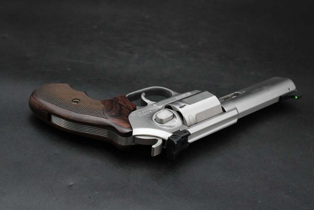 Kimber K6s DA/SA Target .357 Mag 4" 6 Shot Wood Grip Stainless GFO Sights-img-12