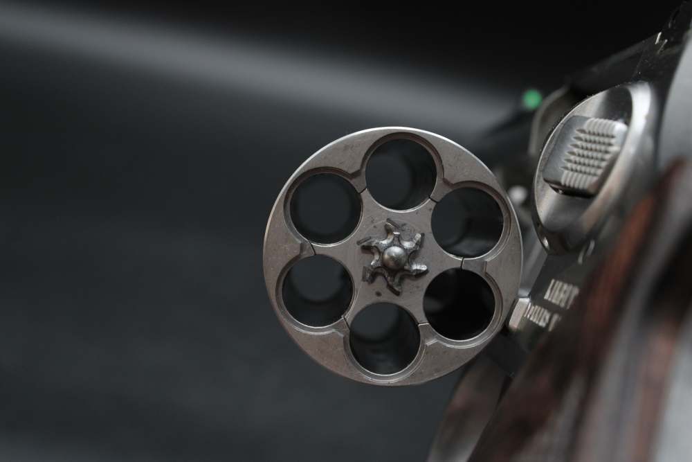 Kimber K6s DA/SA Target .357 Mag 4" 6 Shot Wood Grip Stainless GFO Sights-img-15
