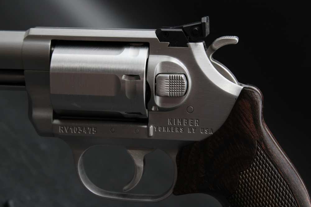Kimber K6s DA/SA Target .357 Mag 4" 6 Shot Wood Grip Stainless GFO Sights-img-2