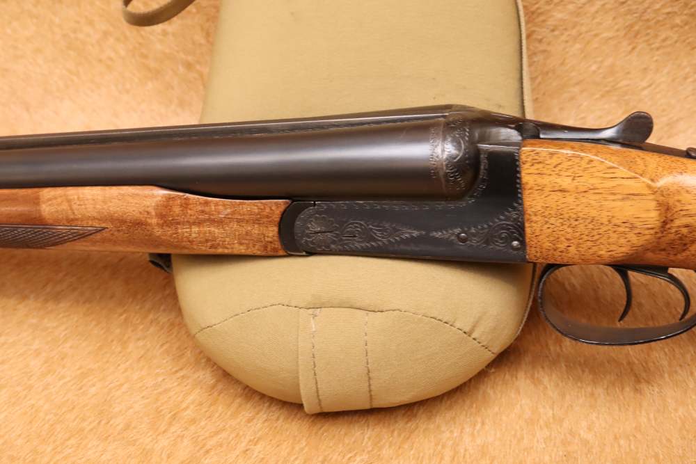F.GA. Zabala Hermanos SXS 12GA 28" Blued Side By Side Shotgun-img-12