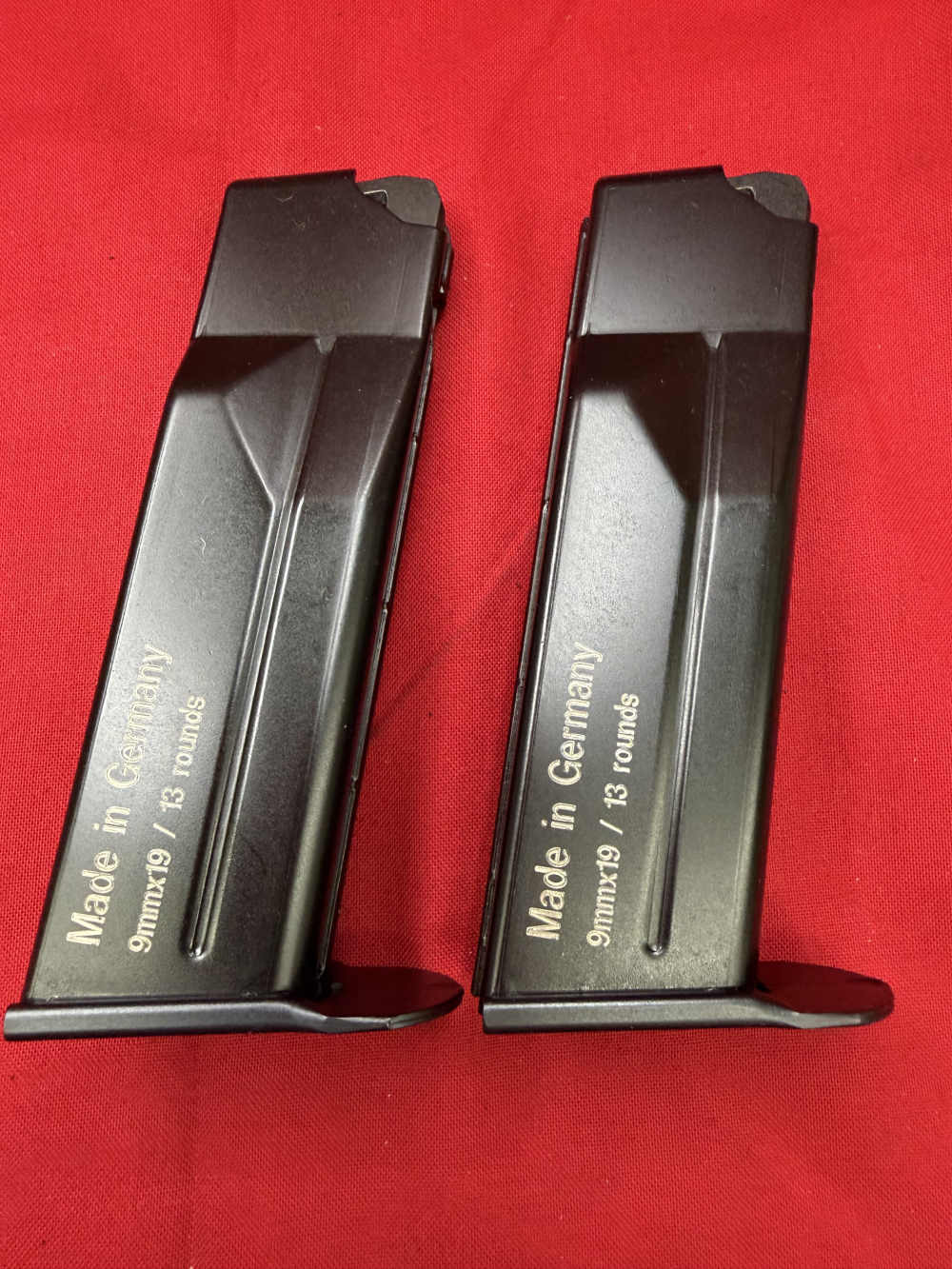 LOT OF 2 ORIGINAL HK P7 M13 13rd 9mm Magazines NOS!  RARE! #SO328-img-3