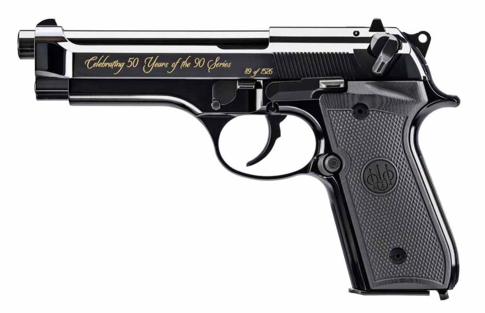 NEW BERETTA 92FS REPRO 90 SERIES 50TH ANNIVERSARY 9MM 5" BBL 15+1 J92SB15-img-0