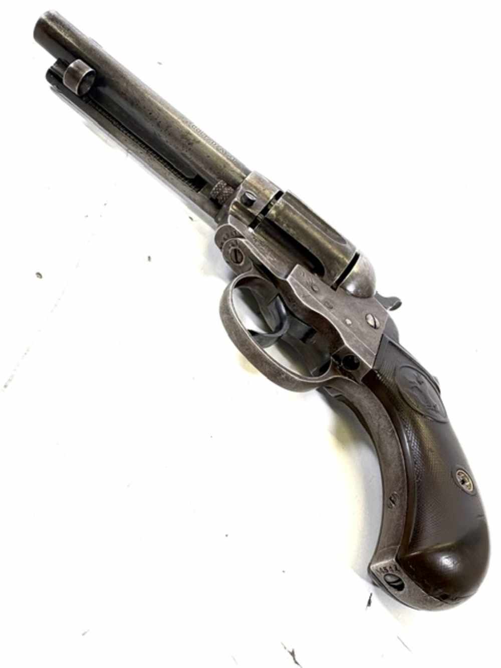 Colt 1877 Thunderer .41 Colt MFG 1907 DA Revolver 4.5" Barrel Brown Grips-img-8