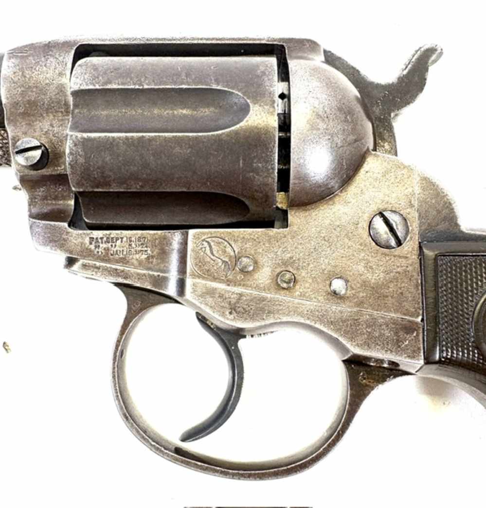 Colt 1877 Thunderer .41 Colt MFG 1907 DA Revolver 4.5" Barrel Brown Grips-img-6