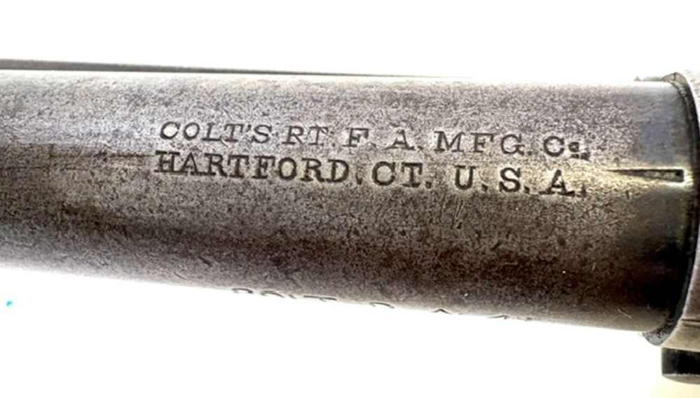 Colt 1877 Thunderer .41 Colt MFG 1907 DA Revolver 4.5" Barrel Brown Grips-img-12