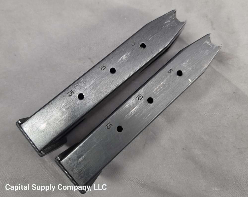 Two Beretta 92 pistol magazines 15rd 9mm-img-8