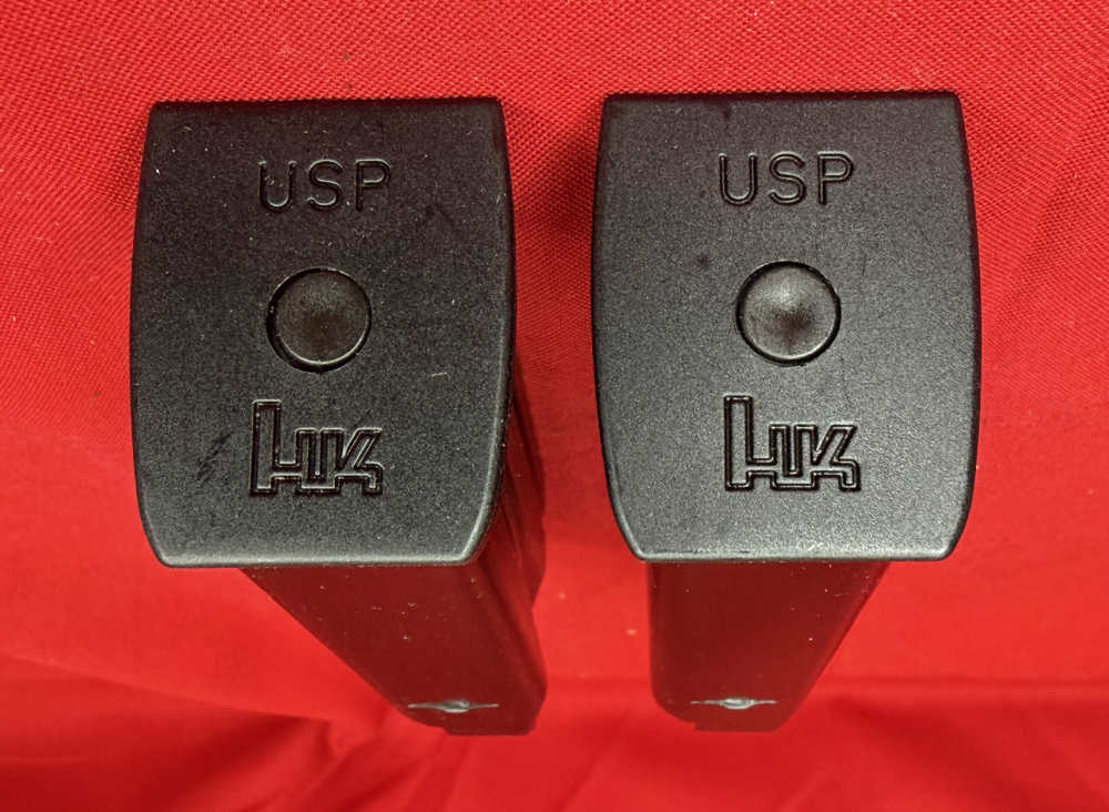 Lot of 2 Early HK USP Compact 9mm 13rd Magazines NOS! –1997 Date #SO329-img-6