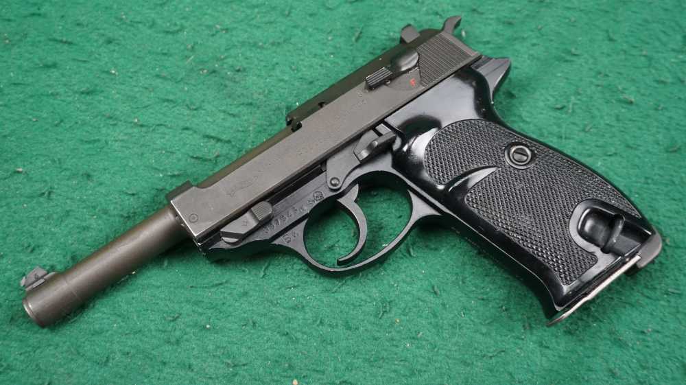 1960 Walther P38 Post WWII Police Alloy Frame 9mm 5" 1¢ Start C&R OK-img-2