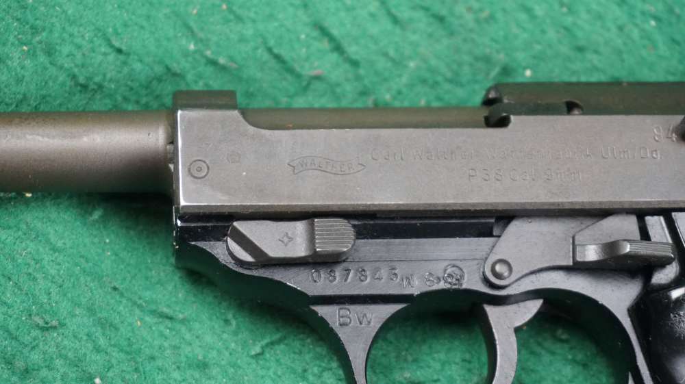 1960 Walther P38 Post WWII Police Alloy Frame 9mm 5" 1¢ Start C&R OK-img-4