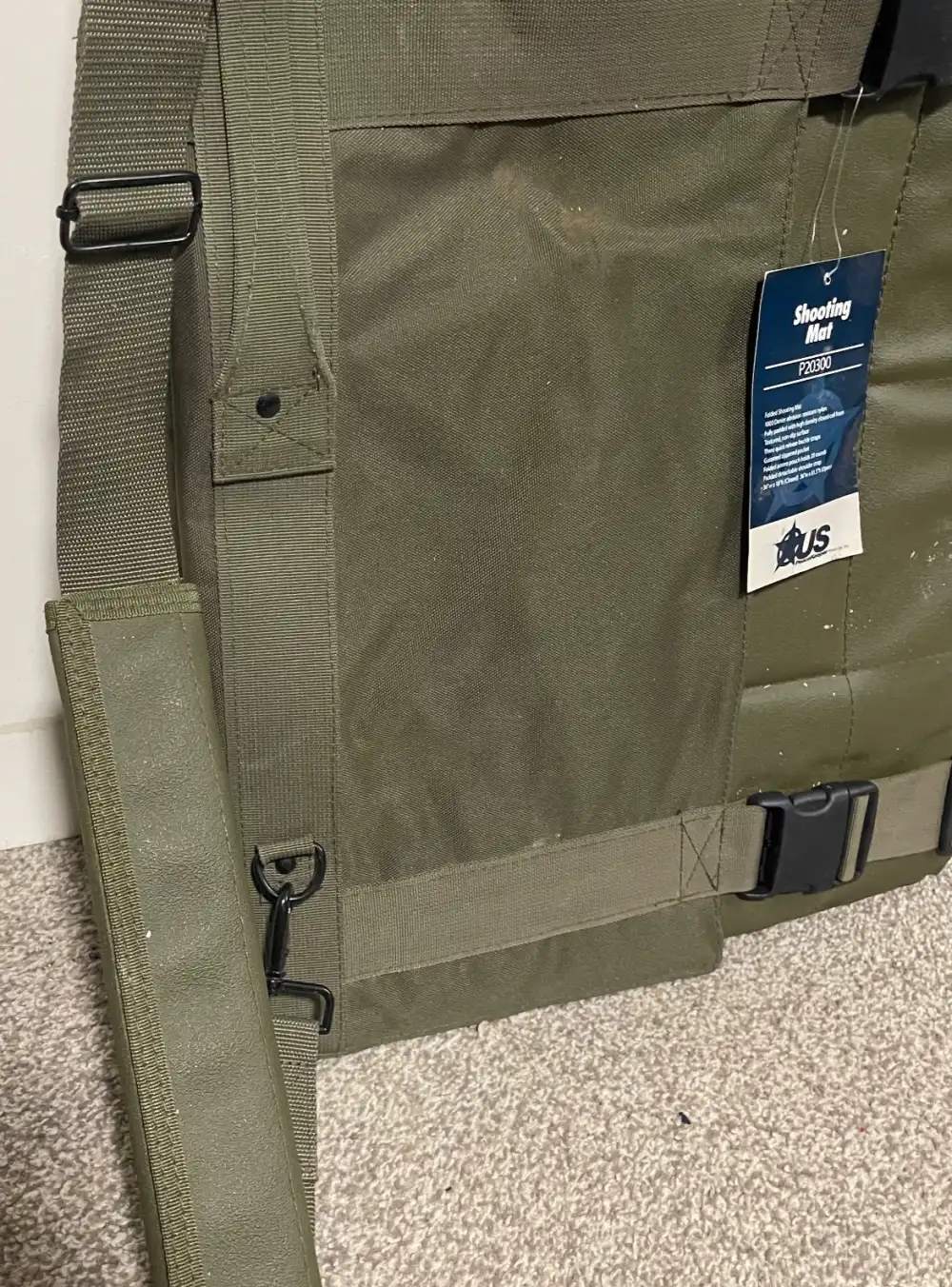 US Peacekeeper TSM 36"x72" Shooting Mat OD Green P20300 Tactical Rifle Snip-img-8