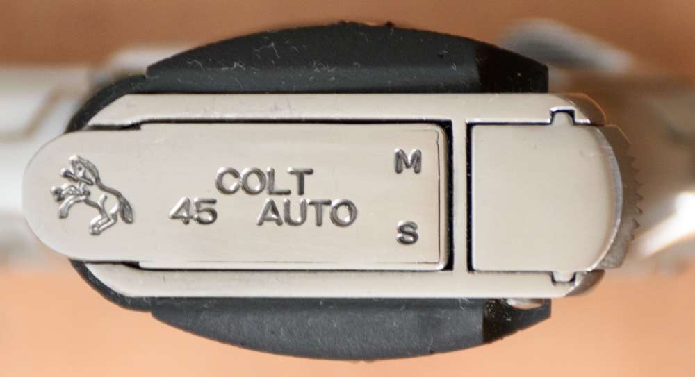 As-New Bright Stainless Colt Gold Cup National Match Pistol 45 ACP 1990 NIB-img-11