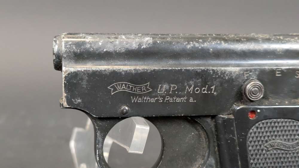 Walther|U.P. Mod. 1|Blank Gun|Poor Condition-img-1