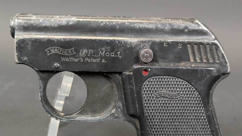 Walther|U.P. Mod. 1|Blank Gun|Poor Condition-img-3