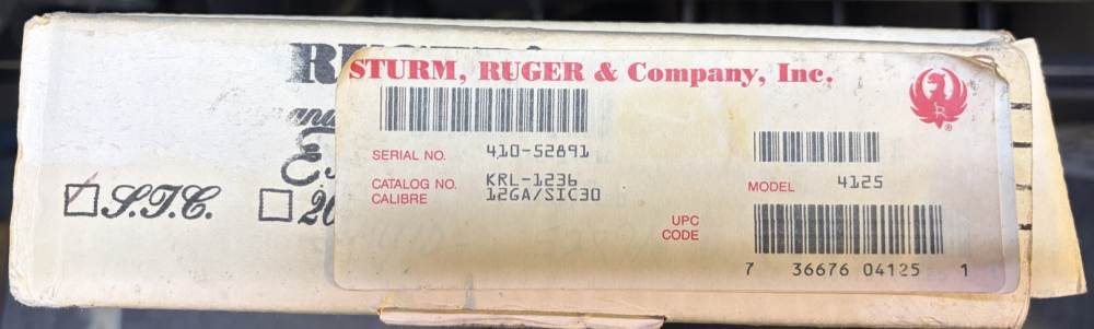 RUGER RED LABEL 12GA OVER/UNDER SHOTGUN - 1992 MANUFACTURE-img-17