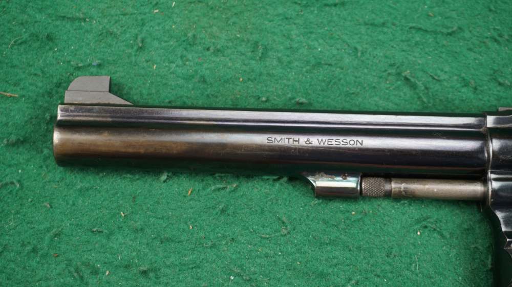 1962 S&W Smith 14 14-1 Target 38 38spl 6" Blue 1¢ Start C&R OK-img-2