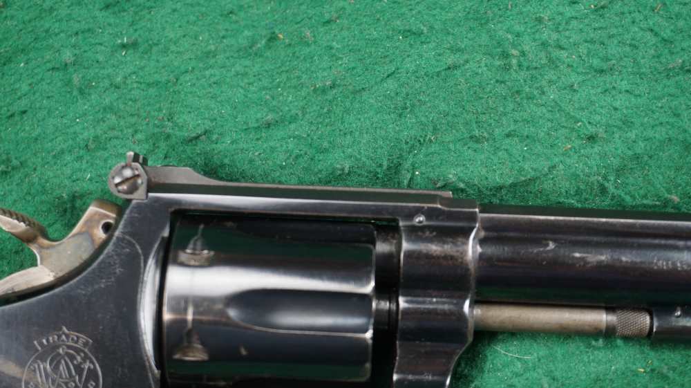 1962 S&W Smith 14 14-1 Target 38 38spl 6" Blue 1¢ Start C&R OK-img-15