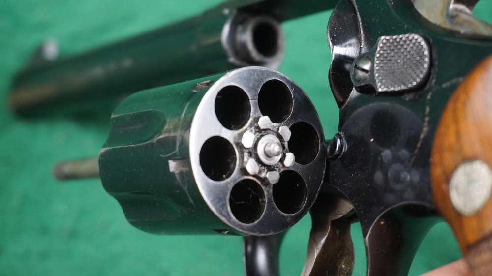 1962 S&W Smith 14 14-1 Target 38 38spl 6" Blue 1¢ Start C&R OK-img-25