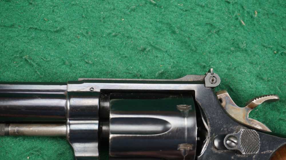 1962 S&W Smith 14 14-1 Target 38 38spl 6" Blue 1¢ Start C&R OK-img-3