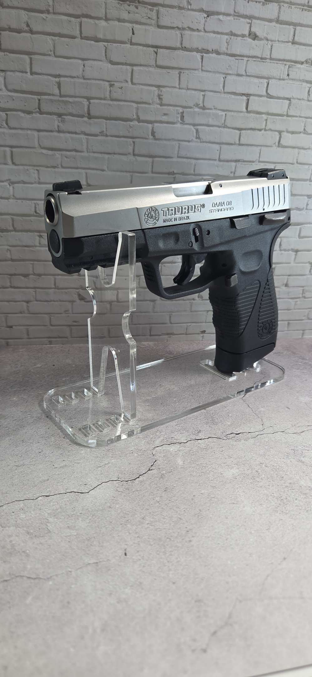Taurus PT24/7 G2 .45ACP - with Stainless Steel Slide - Black/Silver-img-0
