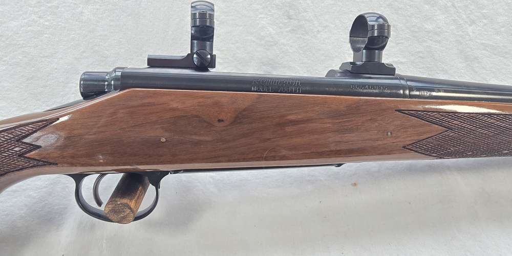 Remington 700 BDL LEFT Handed 338 Win Mag LH With Rings  Rare -img-2