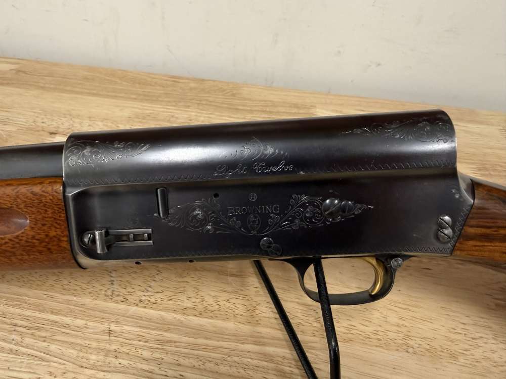 Browning A5 Light Twelve 1960 Belgium made St Louis Import 27.5”  Full-img-24
