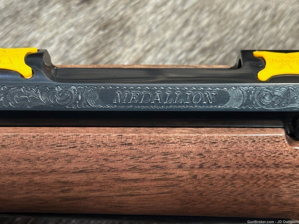 FREE SAFARI, NEW BROWNING X-BOLT MEDALLION 6.5 CREED W/ GOOD WOOD STOCK-img-14