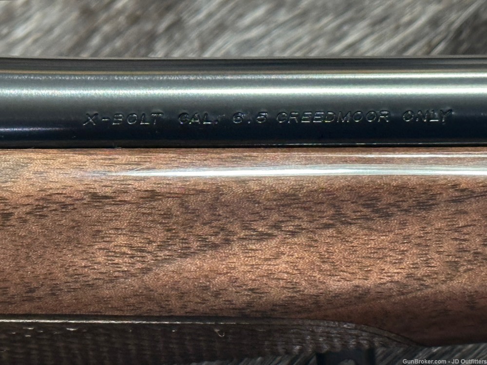 FREE SAFARI, NEW BROWNING X-BOLT MEDALLION 6.5 CREED W/ GOOD WOOD STOCK-img-6