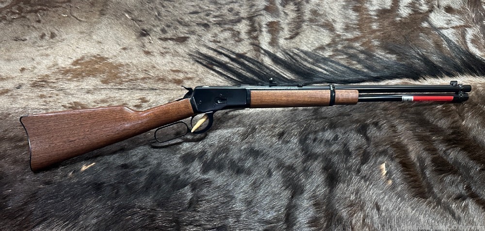 FREE SAFARI, NEW WINCHESTER MODEL 1892 SADDLE RING CARBINE 357 MAG 20"-img-1