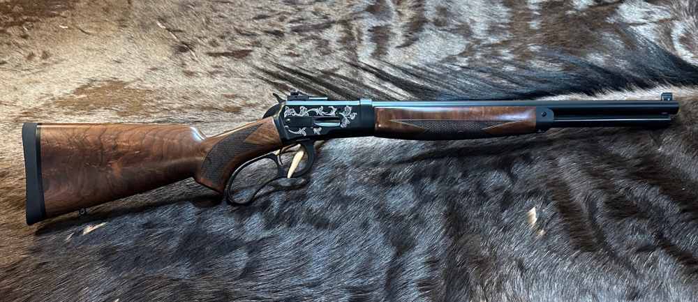 ENGRAVED BIG HORN ARMORY MODEL 89 SPIKE DRIVER 500 S&W, FANCY WALNUT STOCK-img-1