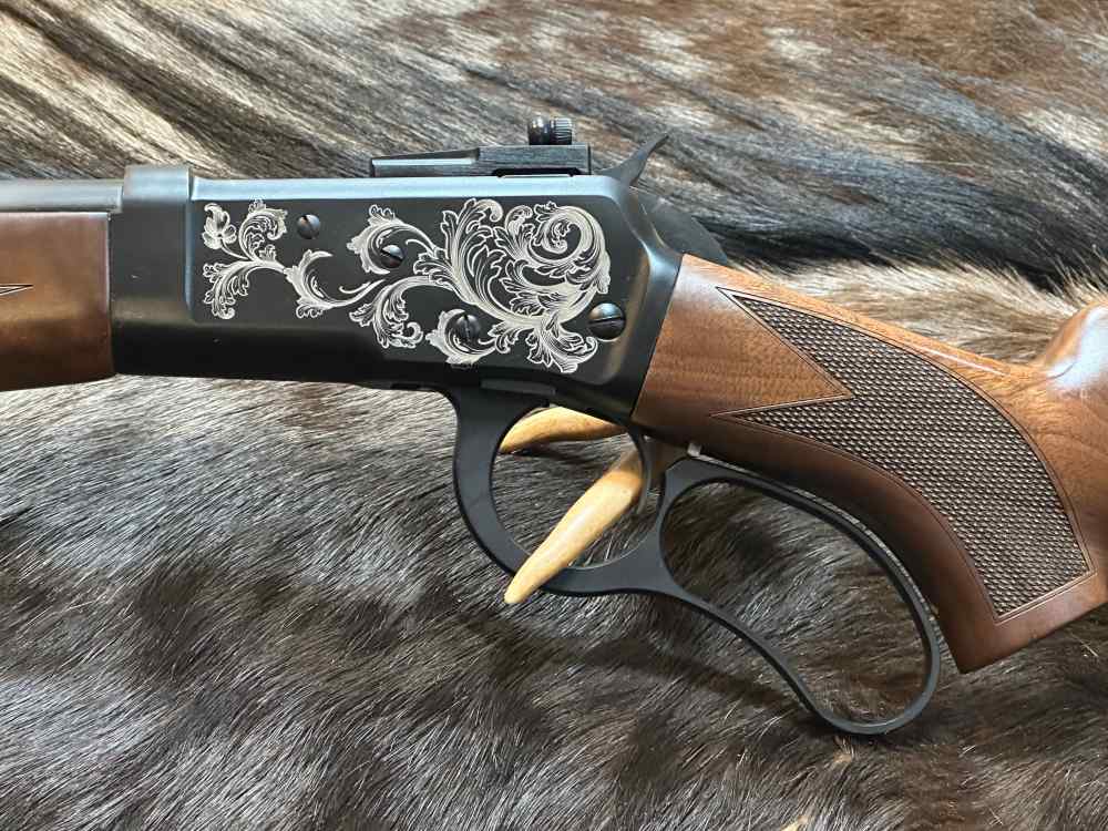 ENGRAVED BIG HORN ARMORY MODEL 89 SPIKE DRIVER 500 S&W, FANCY WALNUT STOCK-img-10