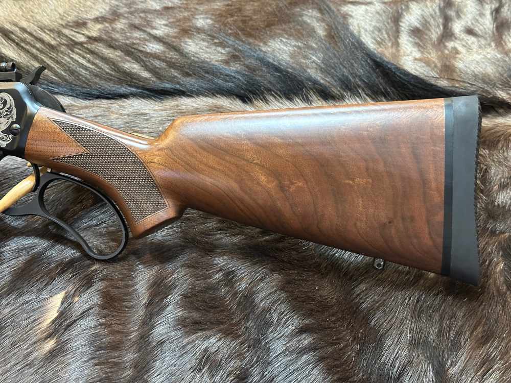 ENGRAVED BIG HORN ARMORY MODEL 89 SPIKE DRIVER 500 S&W, FANCY WALNUT STOCK-img-9