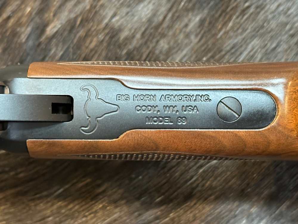 ENGRAVED BIG HORN ARMORY MODEL 89 SPIKE DRIVER 500 S&W, FANCY WALNUT STOCK-img-15