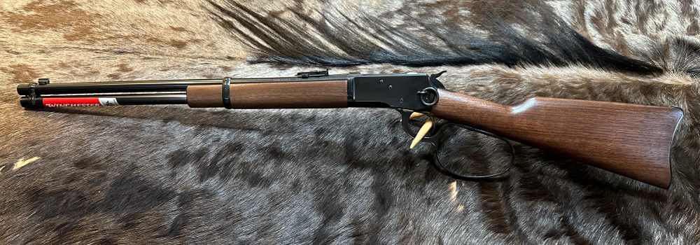 WINCHESTER MODEL 1892 44 REM MAG SADDLE RING CARBINE LARGE LOOP 20" BARREL-img-2