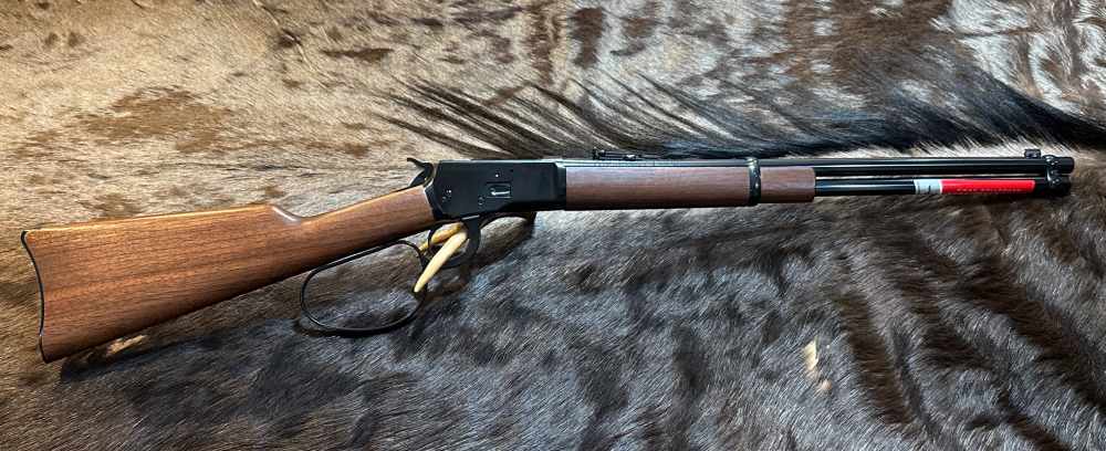 WINCHESTER MODEL 1892 44 REM MAG SADDLE RING CARBINE LARGE LOOP 20" BARREL-img-1