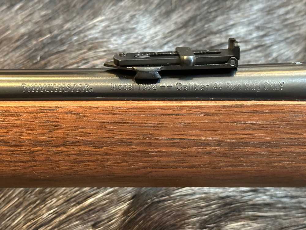 WINCHESTER MODEL 1892 44 REM MAG SADDLE RING CARBINE LARGE LOOP 20" BARREL-img-13