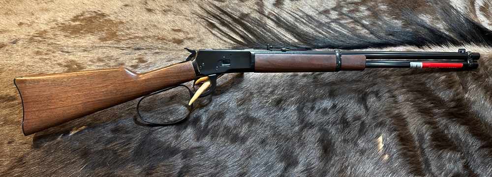 WINCHESTER MODEL 1892 44 REM MAG SADDLE RING CARBINE LARGE LOOP 20" BARREL-img-1
