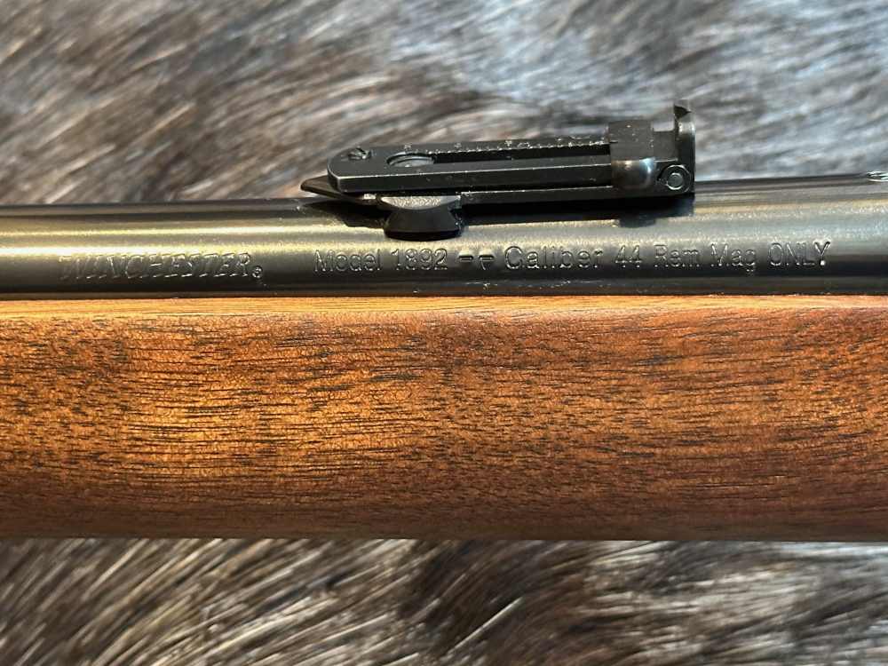 WINCHESTER MODEL 1892 44 REM MAG SADDLE RING CARBINE LARGE LOOP 20" BARREL-img-13