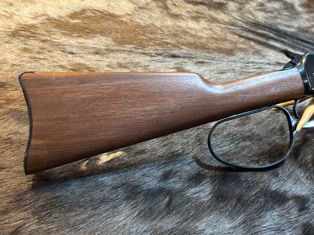 WINCHESTER MODEL 1892 44 REM MAG SADDLE RING CARBINE LARGE LOOP 20" BARREL-img-0