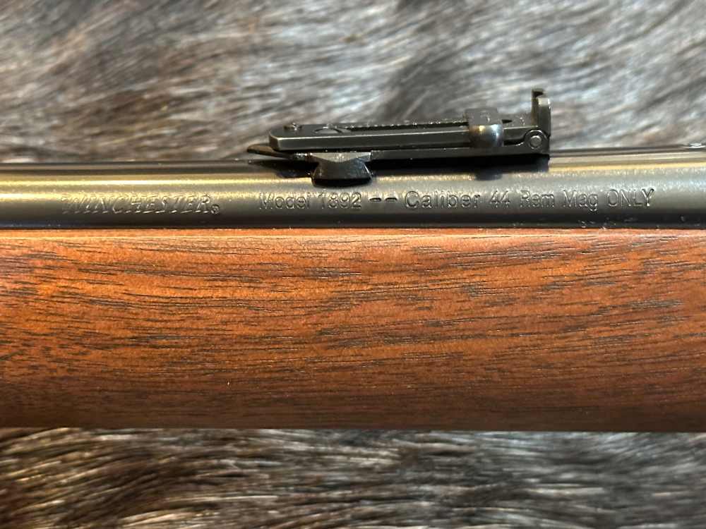 WINCHESTER MODEL 1892 44 REM MAG SADDLE RING CARBINE LARGE LOOP 20" BARREL-img-13