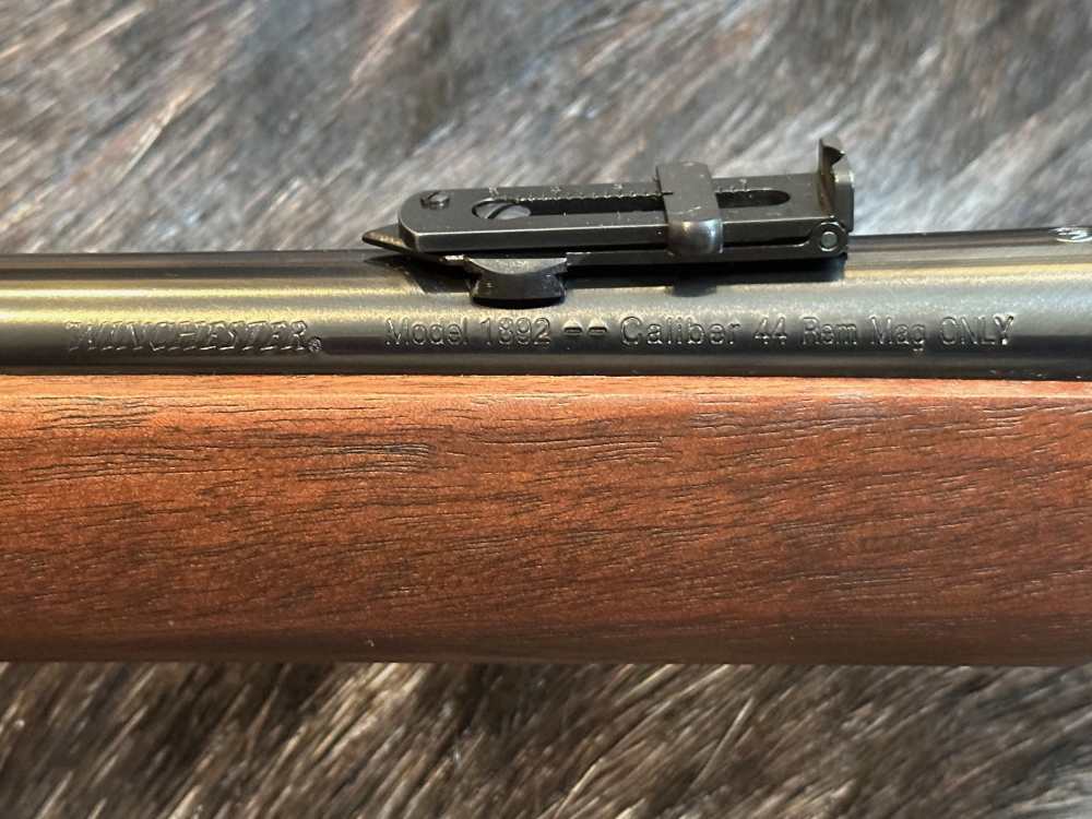 WINCHESTER MODEL 1892 44 REM MAG SADDLE RING CARBINE LARGE LOOP 20" BARREL-img-13