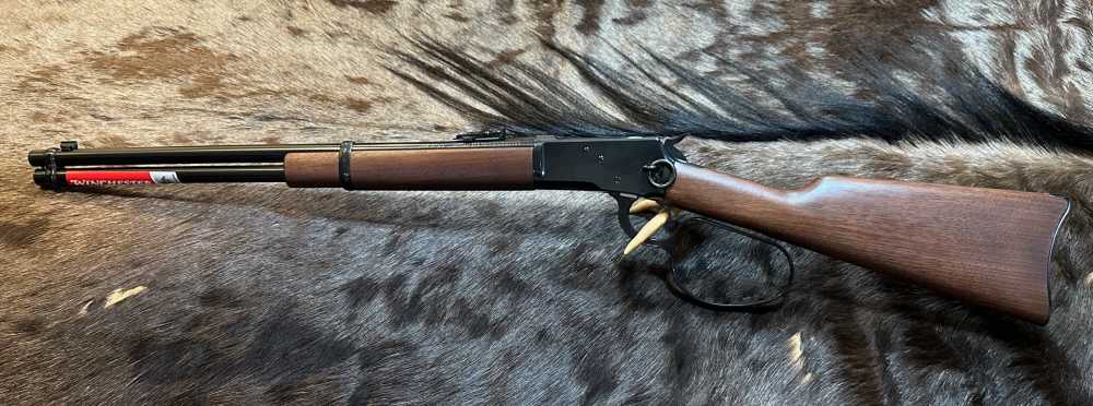 WINCHESTER MODEL 1892 44 REM MAG SADDLE RING CARBINE LARGE LOOP 20" BARREL-img-2