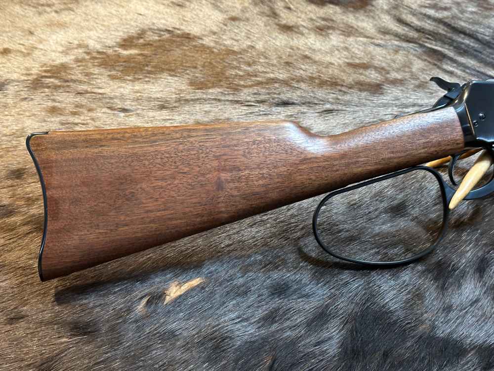 WINCHESTER MODEL 1892 44 REM MAG SADDLE RING CARBINE LARGE LOOP 20" BARREL-img-0