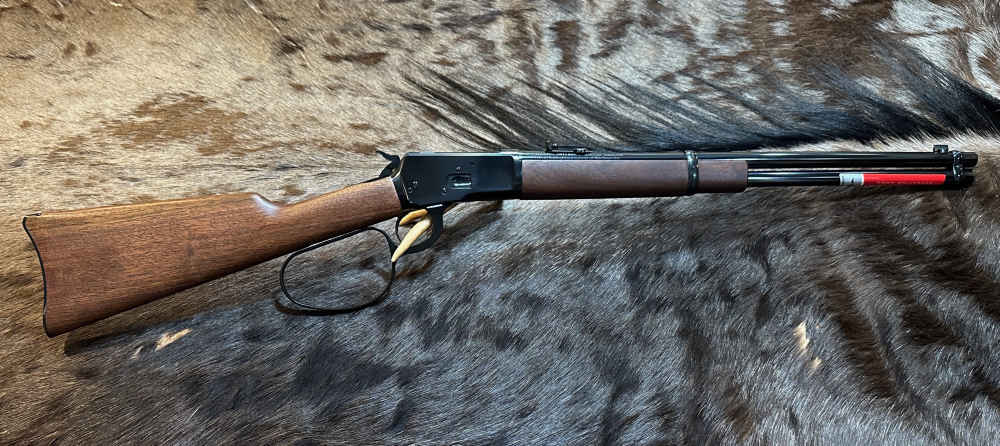 WINCHESTER MODEL 1892 44 REM MAG SADDLE RING CARBINE LARGE LOOP 20" BARREL-img-1
