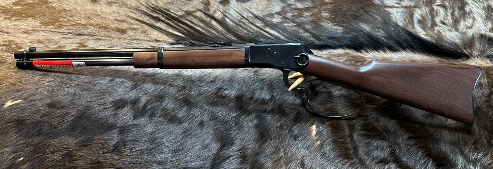 WINCHESTER MODEL 1892 44 REM MAG SADDLE RING CARBINE LARGE LOOP 20" BARREL-img-2