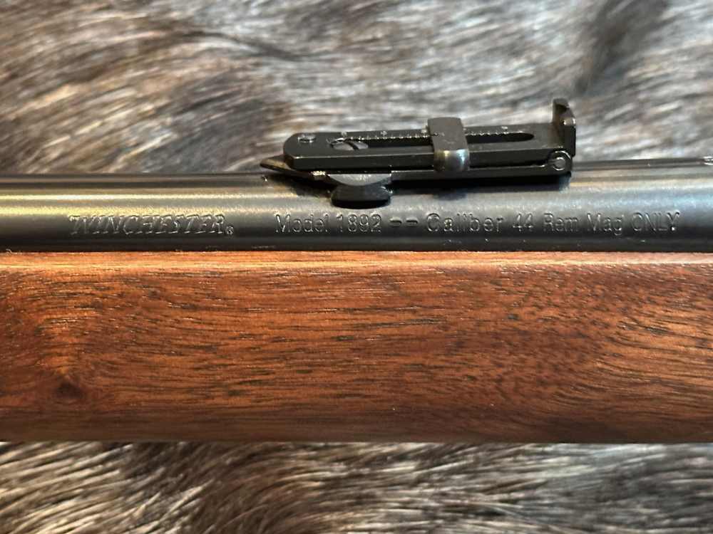 WINCHESTER MODEL 1892 44 REM MAG SADDLE RING CARBINE LARGE LOOP 20" BARREL-img-13