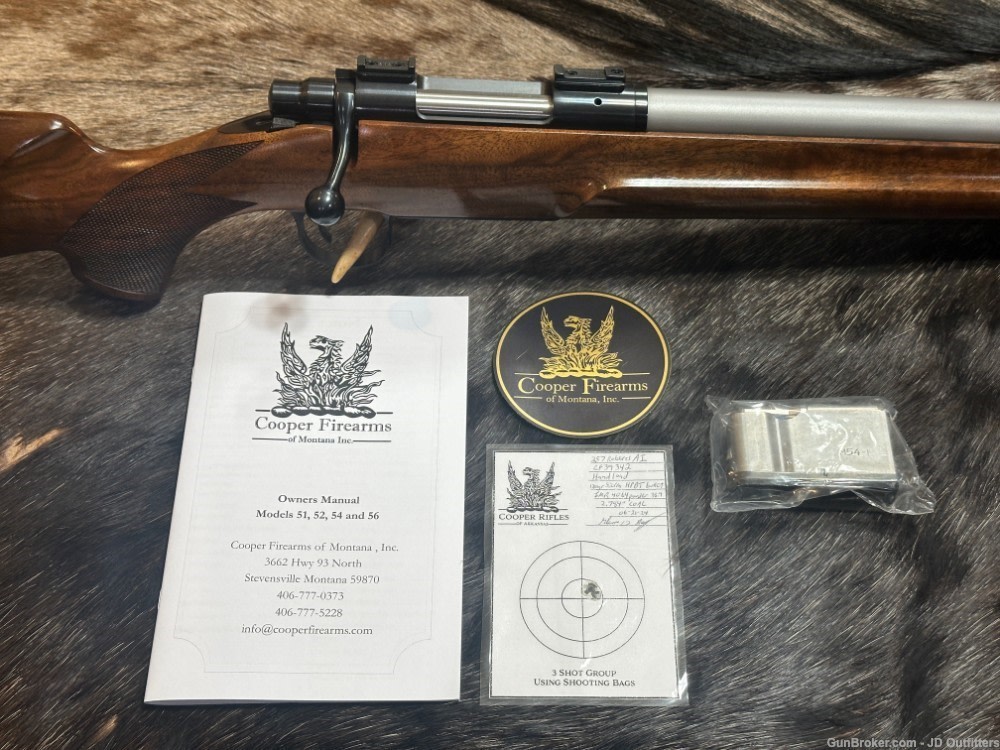 FREE SAFARI, COOPER NIGHTHAWK MODEL 52 VARMINTER 257 ROBERTS AI M52 ACKLEY-img-19