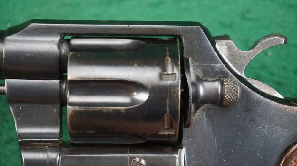 WWII Production Colt Official Police 38 38spl 4" Blue 1¢ Start C&R OK-img-4