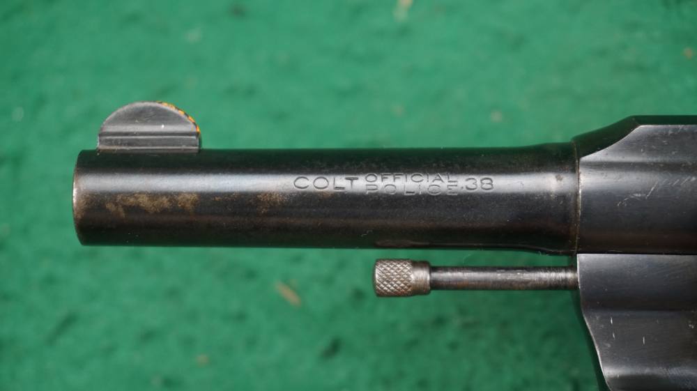 WWII Production Colt Official Police 38 38spl 4" Blue 1¢ Start C&R OK-img-2